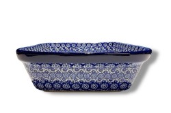 430 Bunzlau vierkante ovenschaal 20,5 x 20,5 cm 2615X  Vierkante Schalen